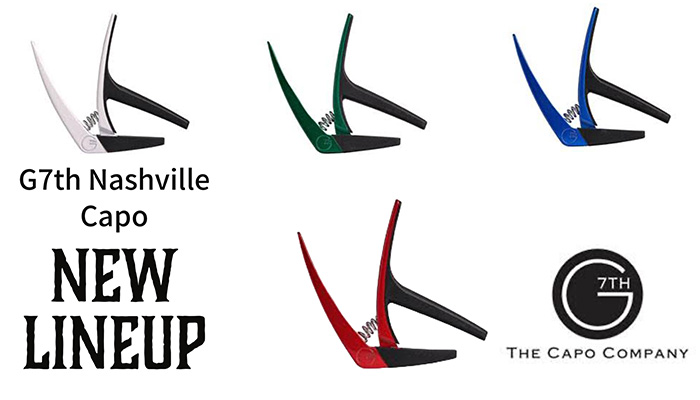 「G7th Nashville Capo」に待望のニューカラーが登場！