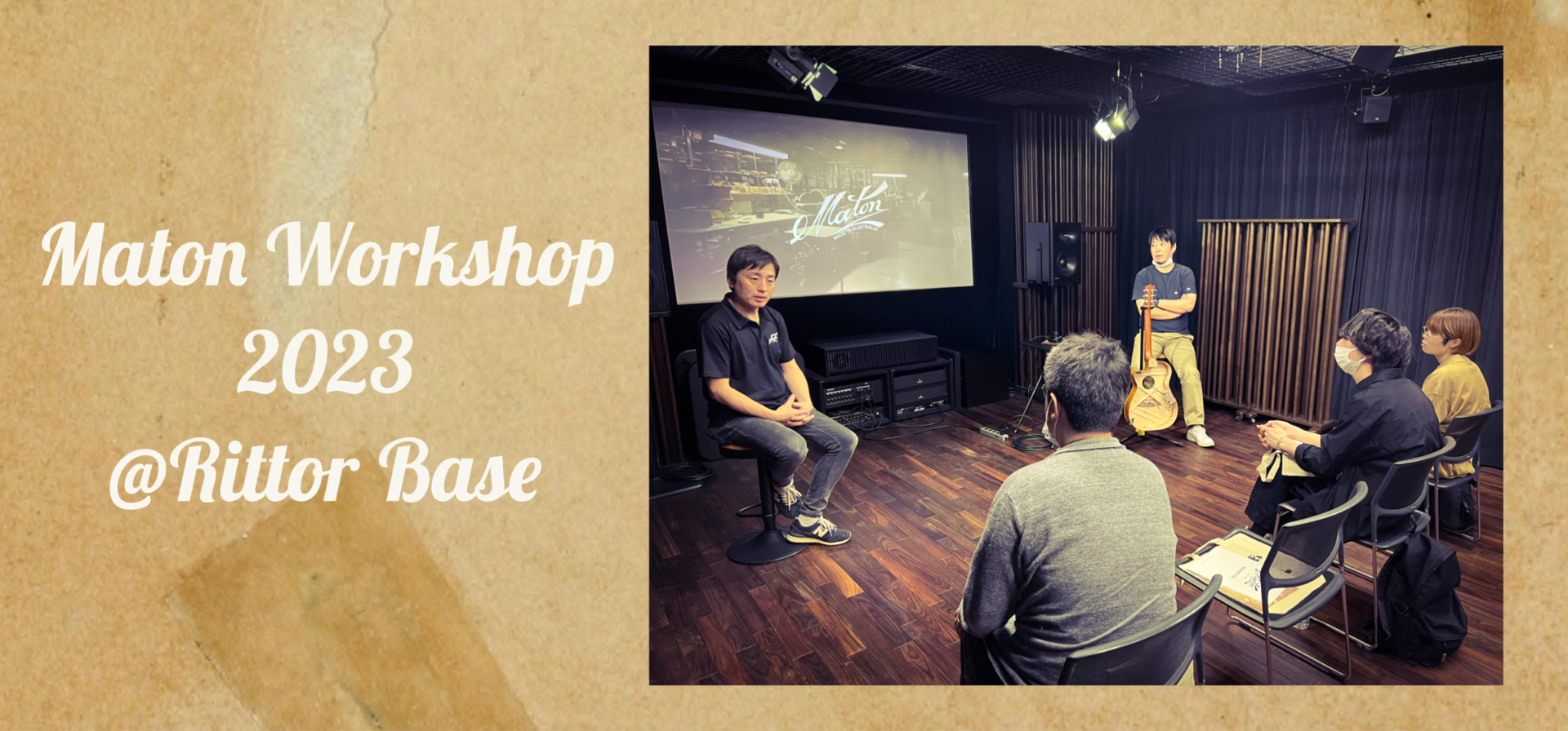 MATON WORKSHOP 2023@RITTOR BASE