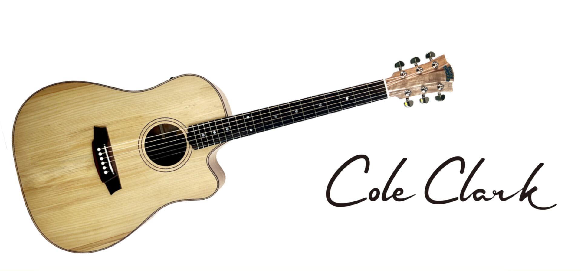 Cole Clarkの代表モデルFL Dreadnoughtシリーズ、20周年限定仕様のCCFL2EC-BMR-ANVSYが登場