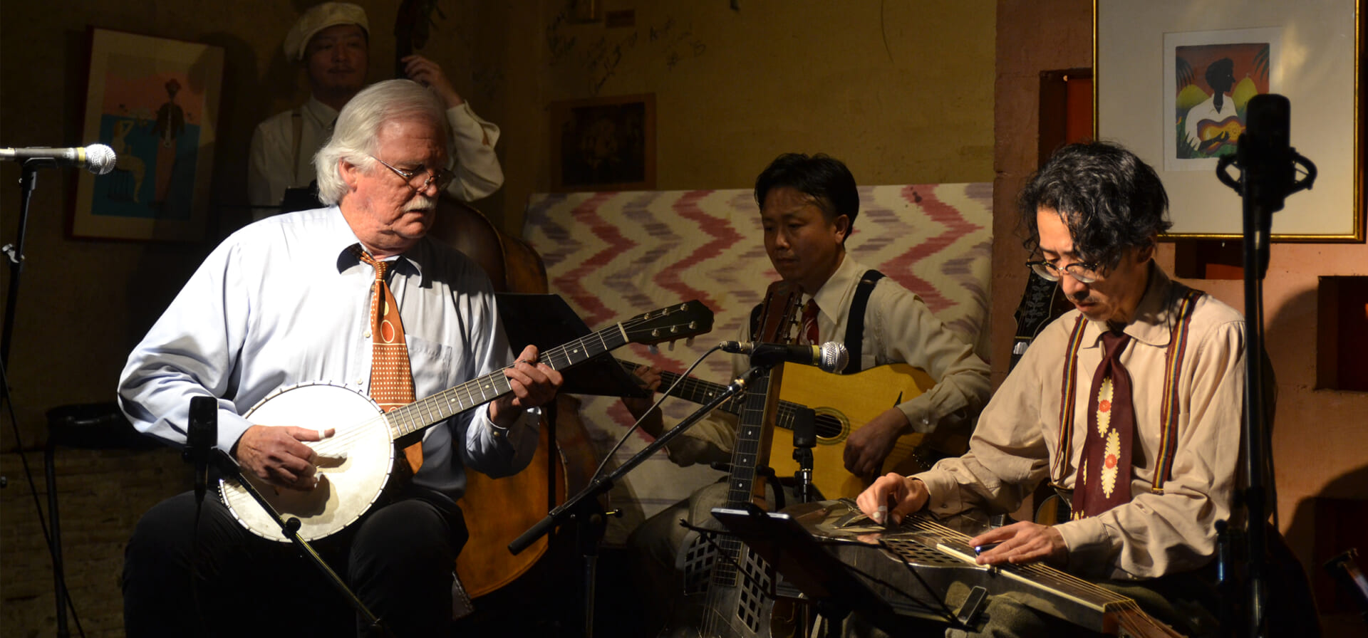 Robert Armstrong and his Sweet Hollywaiians@下北沢ラ・カーニャ