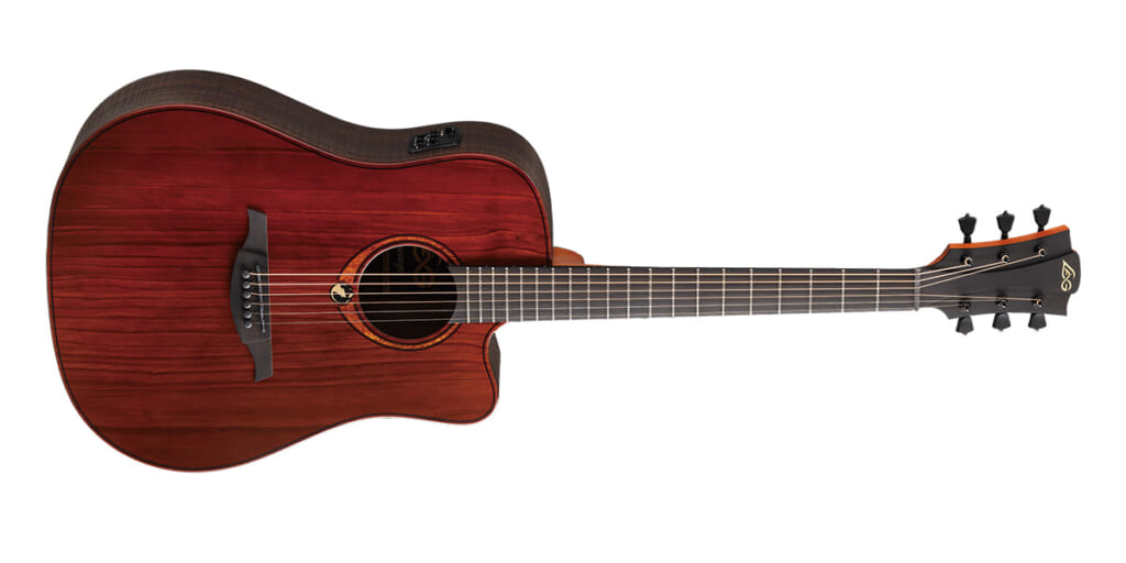 Lâg Guitars SAUVAGE-DCE(前面)
