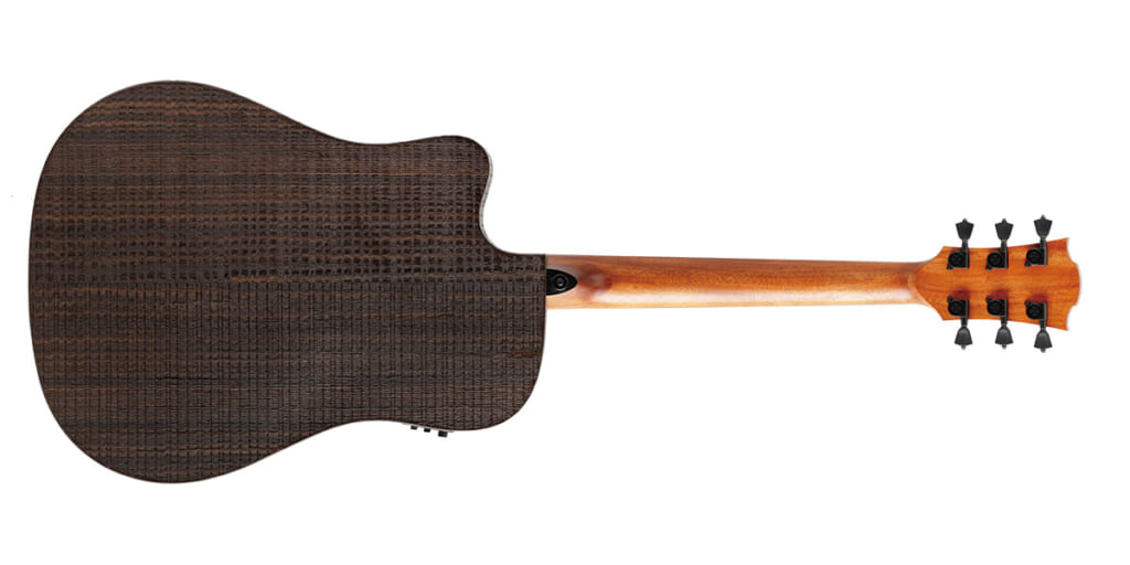 Lâg Guitars SAUVAGE-DCE(背面)