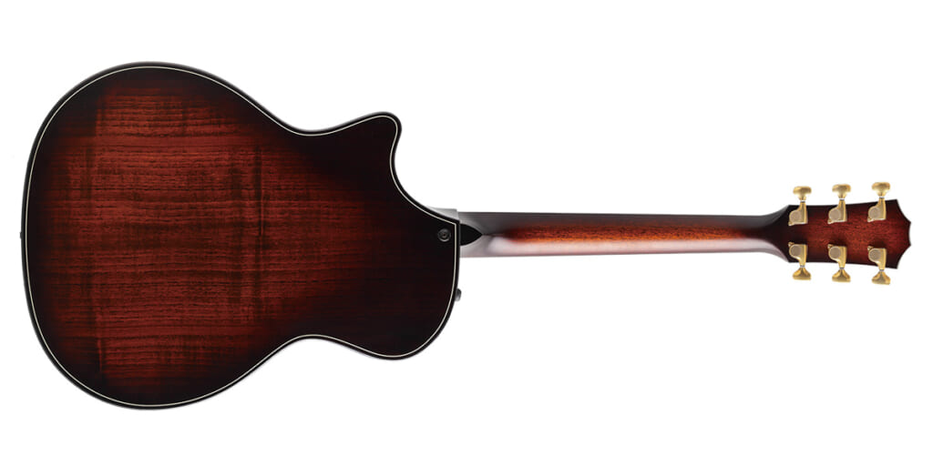 Taylor Builder's Edition 324 CE V-Class(背面)