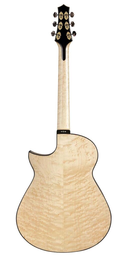 SIBO LIU GUITAR/‘Perfecto’ Modified OM Cutaway(背面)