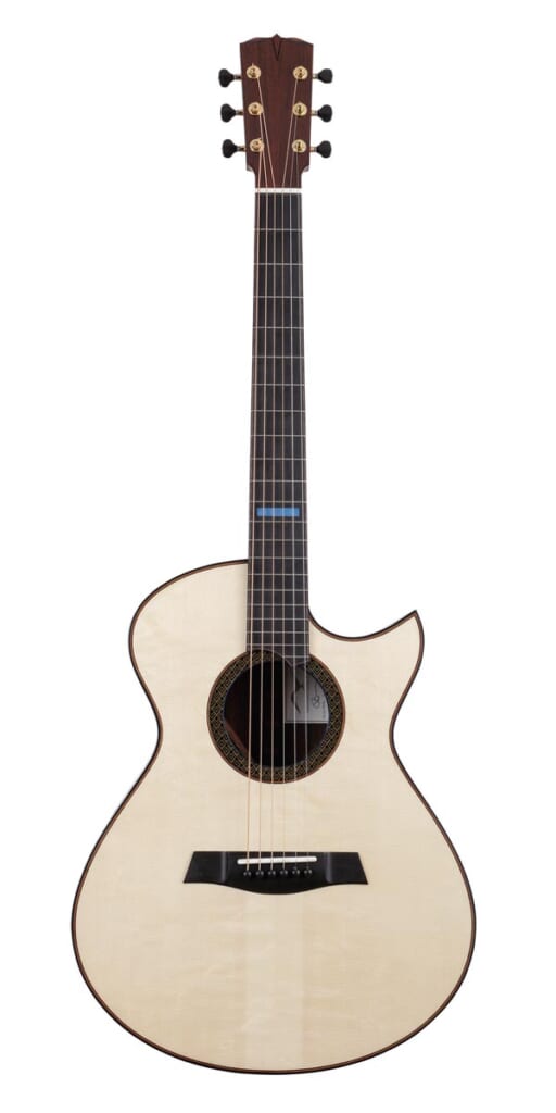 TURNSTONE GUITAR COMPANY/TM Cutaway(前面)