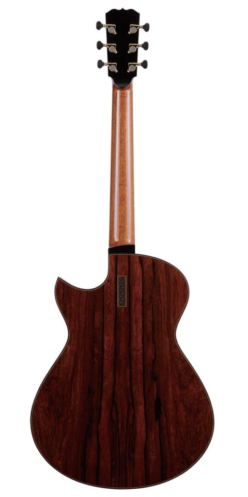 TURNSTONE GUITAR COMPANY/TM Cutaway(背面)