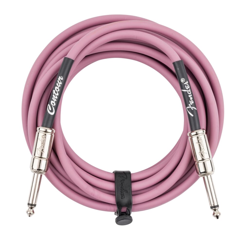 Contour™ Series Instrument Cables/Burgundy Mist/5.5m