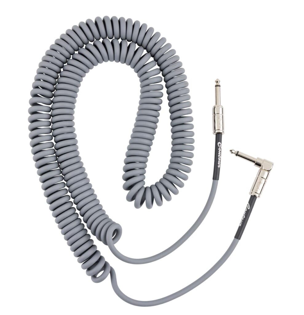 Contour™ Series Coil Instrument Cables/Inca Silver