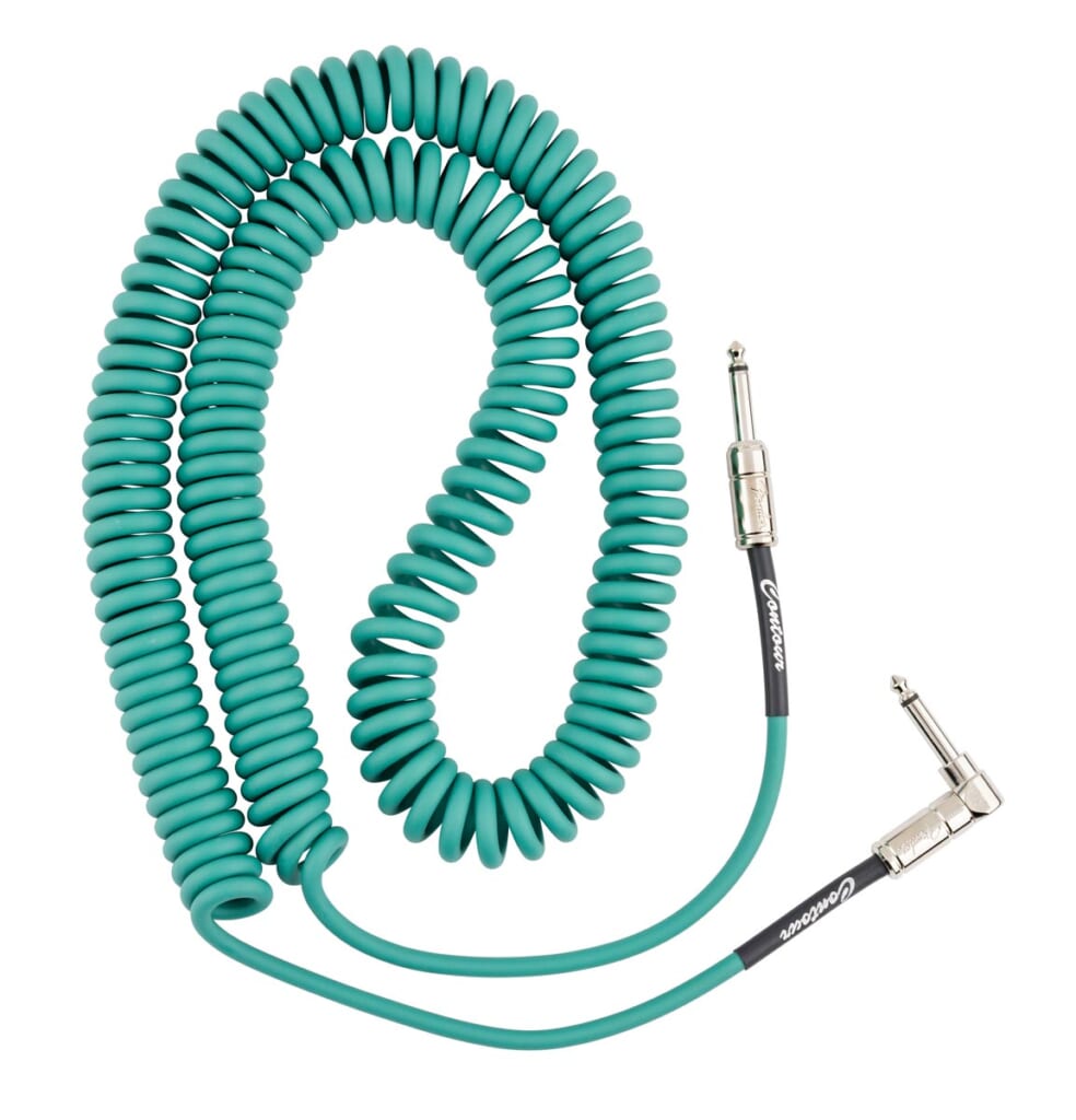Contour™ Series Coil Instrument Cables/Sherwood Green