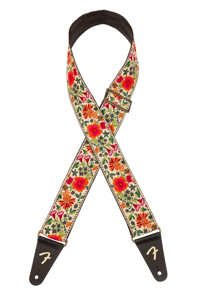 Mosaic Jacquard Straps/Cream
