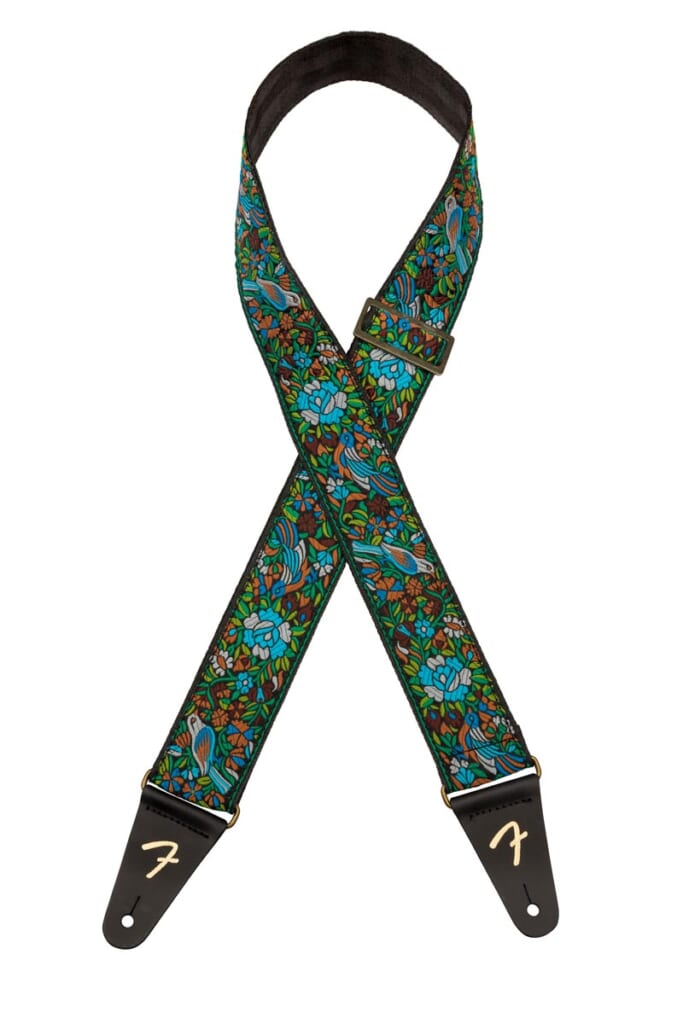 Mosaic Jacquard Straps/Green