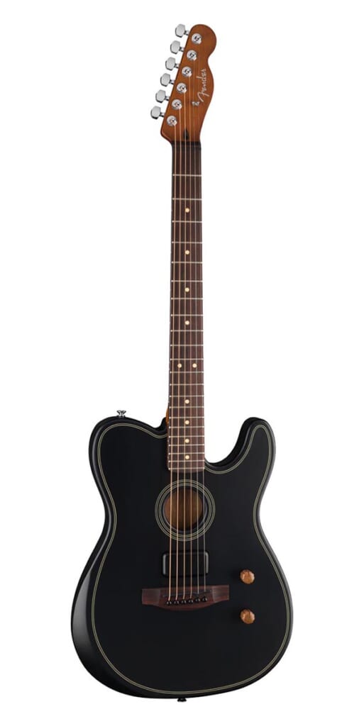 ACOUSTASONIC STANDARD TELECASTER(Black)