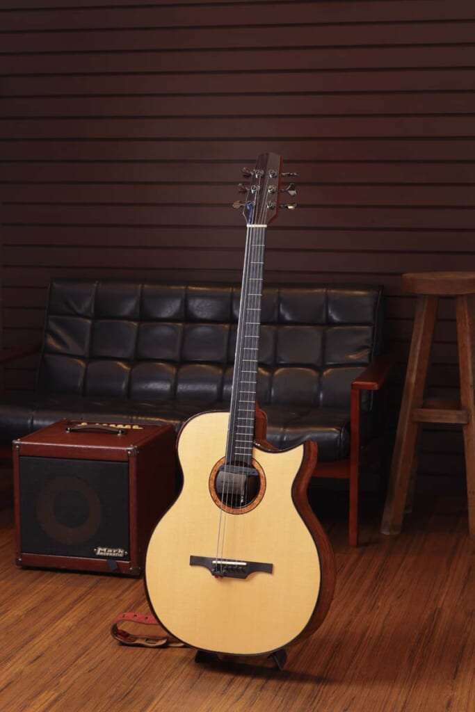 Hiramitsu Guitars/“Kai Petite Custom” Baritone Guitar