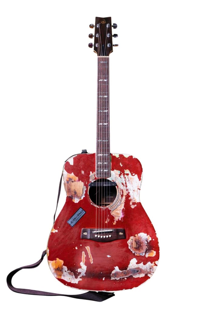 1970s YAMAHA/FG-400W(前面)
