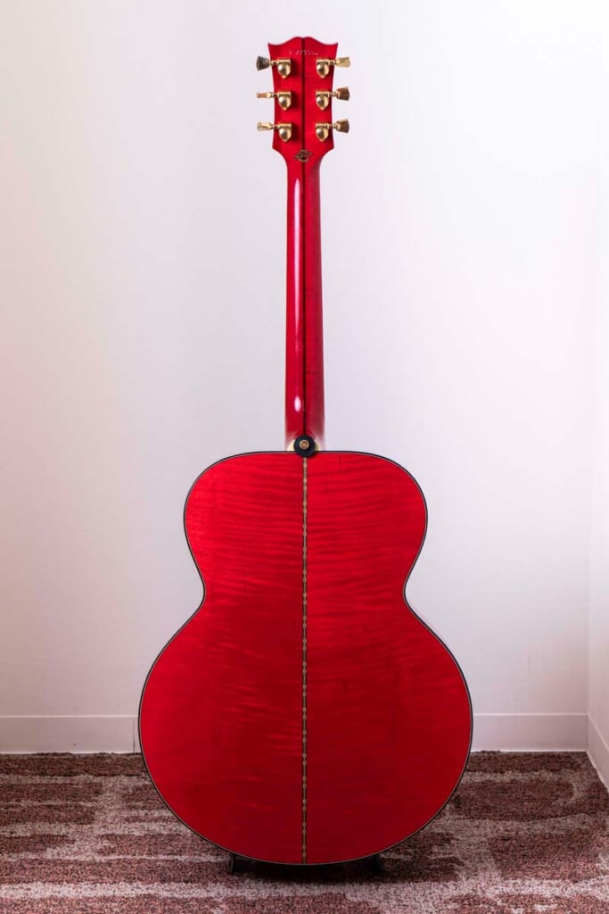Gibson/Orianthi SJ-200(裏面)