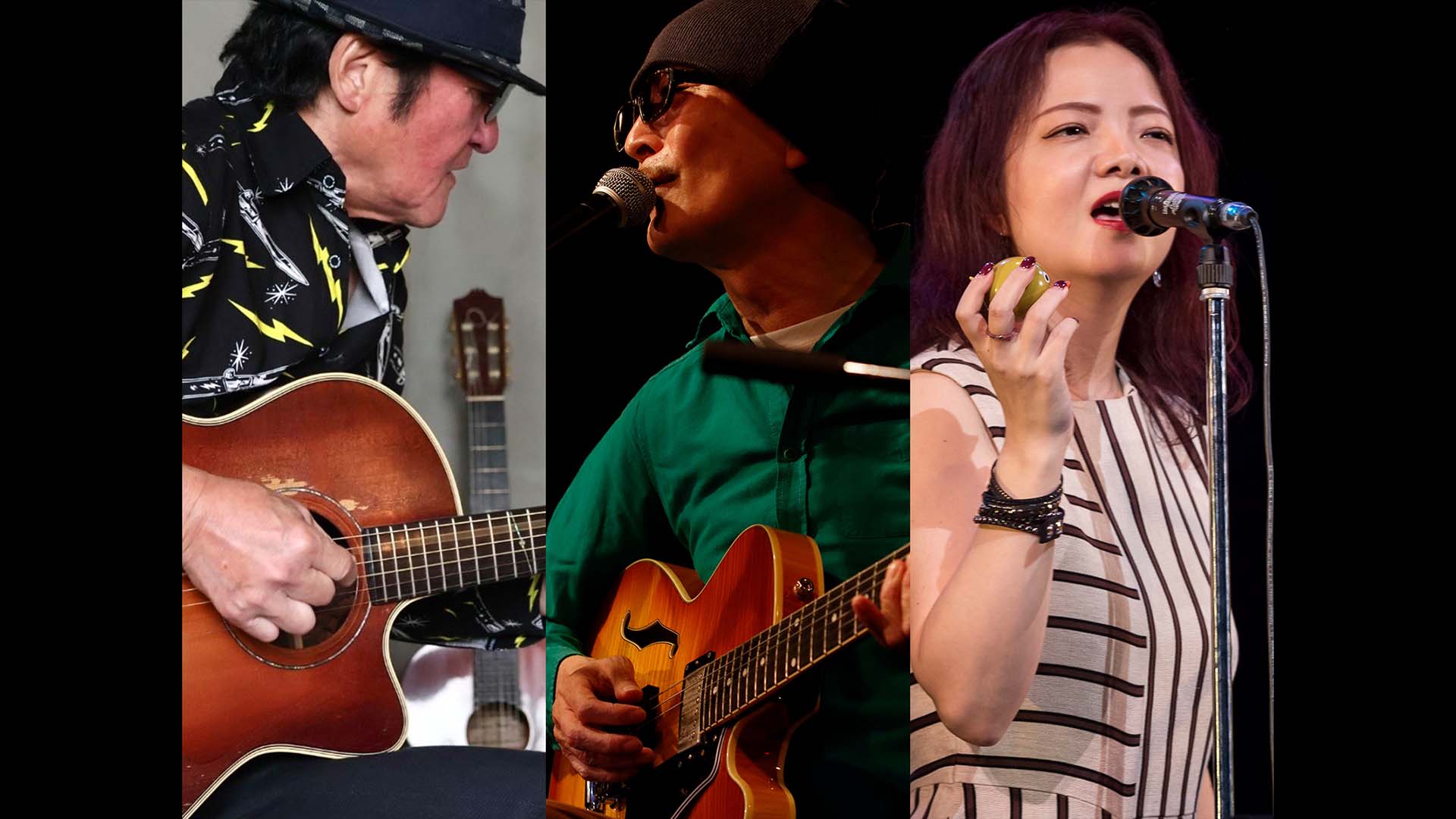 上田正樹＆内田勘太郎 with Yoshie.Nが10月29日、ビルボードライブ大阪に登場