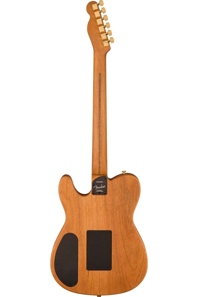 American Acoustasonic Telecaster Blue Flower(背面)
