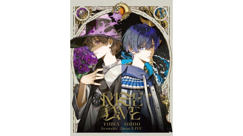 KAMITSUBAKI STUDIOの跳亜と詩道がアコースティック・ライブ“RISE LIVE”を開催