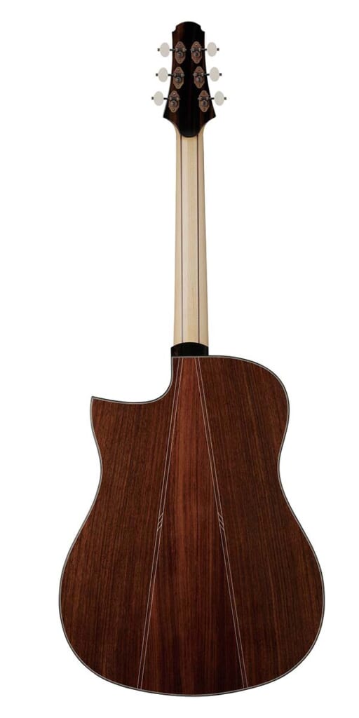 VOYAGER GUITARS/VD Domed Top / Cylindrical Back(背面)