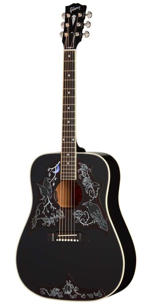 Gibson／Kirk Hammett Raven（前面）