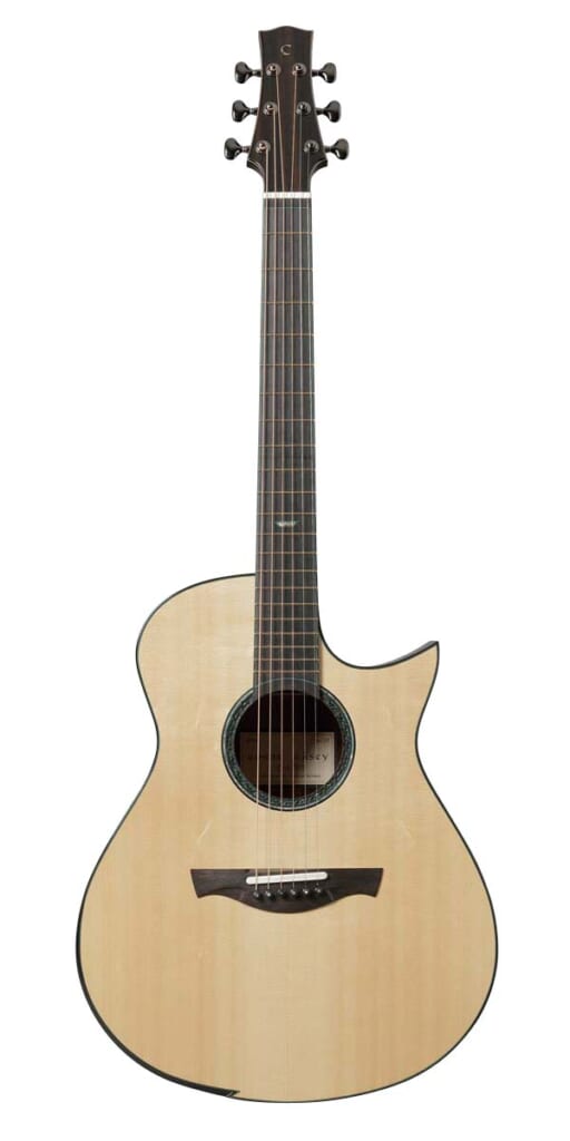CASEY GUITARS/OM Cutaway(前面)