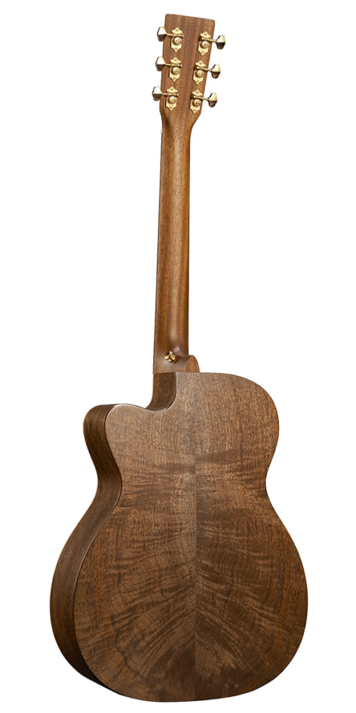Martin/Junior Series 000C Jr E Walnut burst(背面)